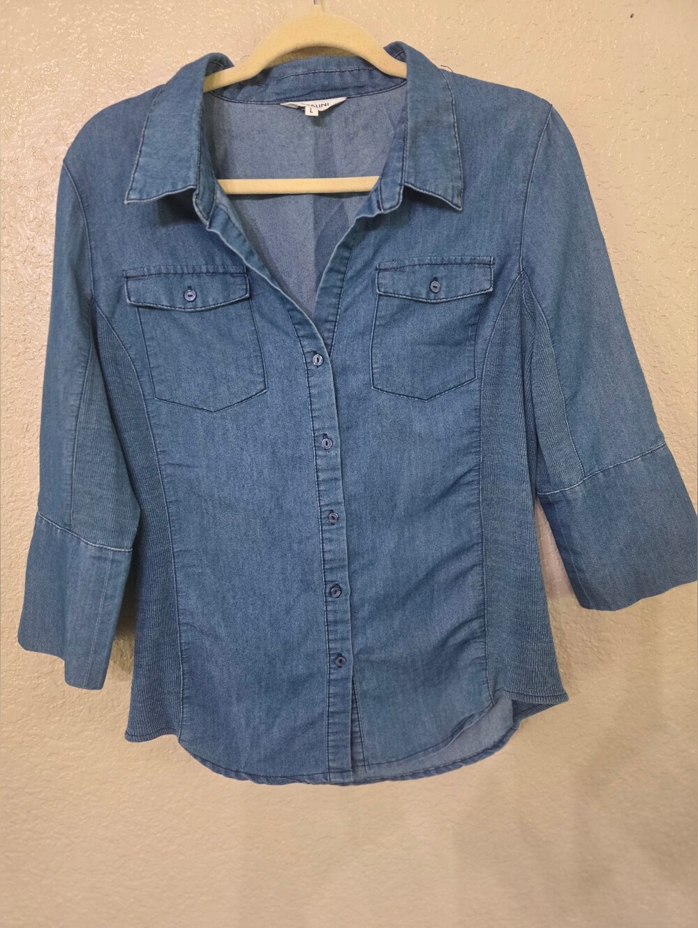 Cavalini Denim Shirt in Blue